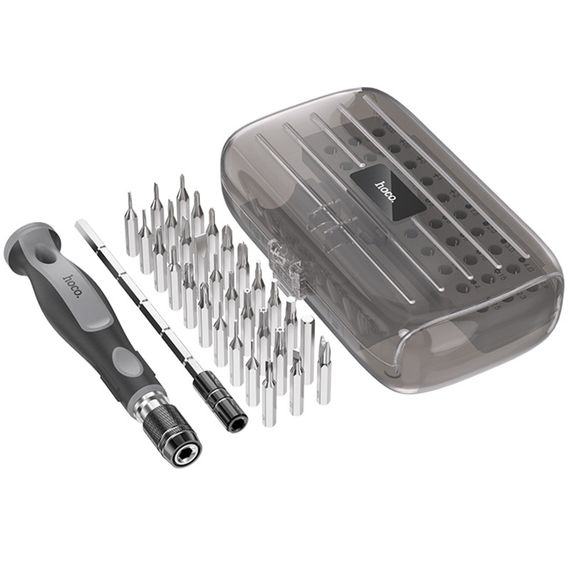 Набір викруток Hoco UT10 set 32in1 Gray / Black | Зображення 2