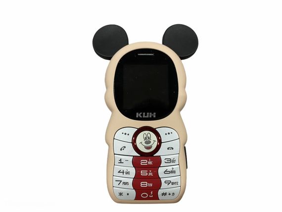 Міні Мобільний Телефон Mickey Mouse (Power Bank вбудований) червоний хлопчик | Зображення 5