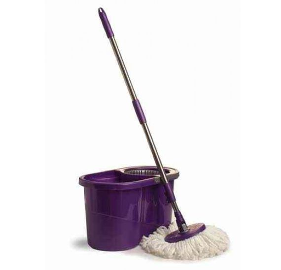 Набор для уборки (швабра и ведро 16 л с отжимом) Zambak Plastik Magic Mop фиолетовый (ZP84190) | Зображення 2