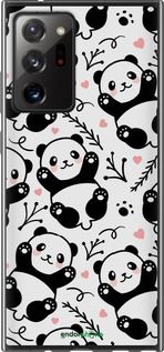 Чохол на Samsung Galaxy Note 20 Ultra Панди "4318t-2051-2448"