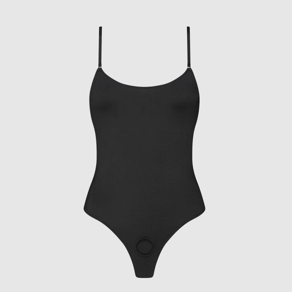 Боді з фіксацією ділдо Strap-On-Me Harness Body Signature - XS - Black, Чорний, L