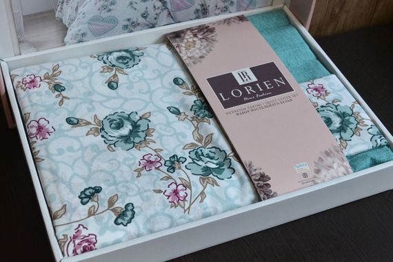 Постільна білизна Lorien Ranforce 200 х 220 см. Serenita | Зображення 2