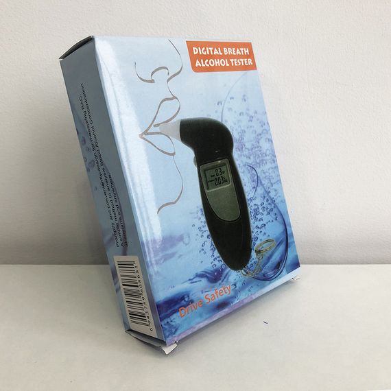 Алкотестер цифровой VR-554 с мундштуками | Зображення 4