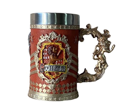 Кухоль Чашка Келих 3D Неіржавка сталь Гаррі Поттер Факультети 500 мл | Зображення 3