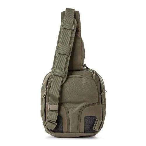 Тактична сумка-кобура 5.11 Tactical RUSH MOAB 6 Sling Pack 11L Колір Олива компактна однолямкова сумка із системою MOLLE для EDC | Зображення 5