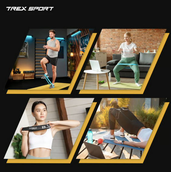 Набір резинок для фітнесу Trex Sport TX-065RBV 1-18кг | Зображення 4