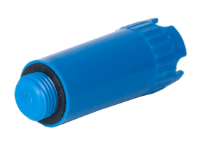 Заглушка пластикова 1/2" синя довга 30/300