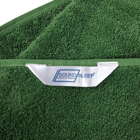 Рушник SoundSleep Inspire махровий 50х90 см 500г темно-зелений (2800004645423) | Зображення 8