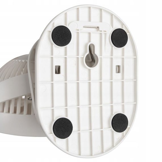 Беспроводной аккумуляторный вентилятор Ruhhy 25566 с зажимом 1200 мАч USB-C белый | Зображення 7