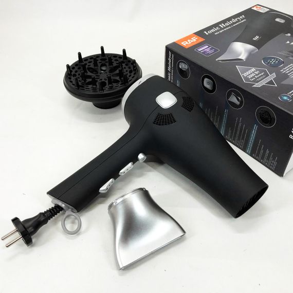 Фен для укладки с холодным обдувом, Фен для разных типов волос красивой укладки волос AY-50 | Зображення 5