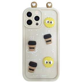 Чехол TPU Toys Case with Ears для Apple iPhone 14 Pro (6.1") Sand