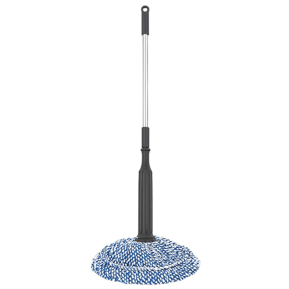 Швабра для миття підлоги універсальна швабра для прибирання кругла Синій HP-35015-44