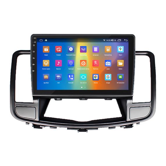 Штатная магнитола 10" Lesko для Nissan Teana II 2008-2011 4/64Gb CarPlay 4G Wi-Fi GPS Prime 8 ядер Ниссан
