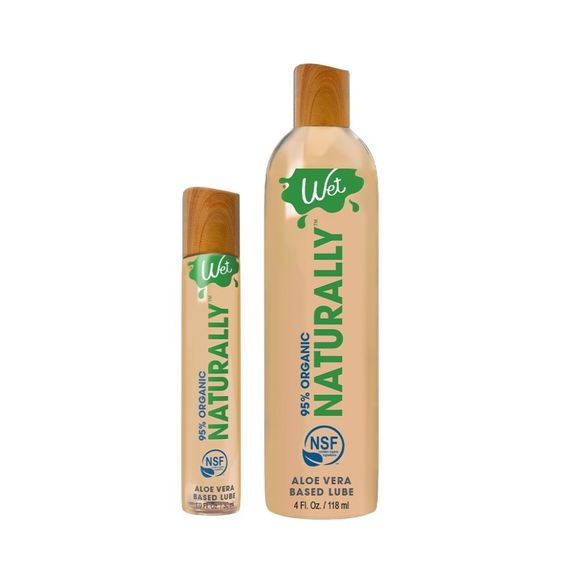 Лубрикант органічний на основі алоє WET NATURALLY, 118 мл sexstyle | Зображення 1