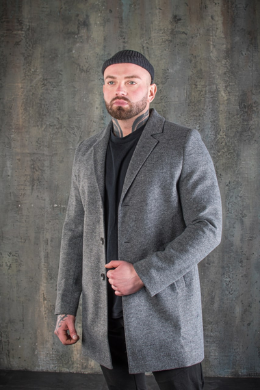 Пальто антрацит S XL | Зображення 5