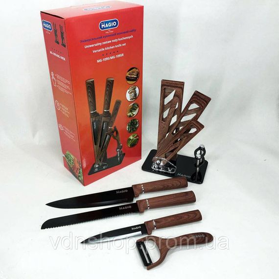 Хороші ножі для кухарів Magio, Хороші кухонні ножі для побутового використання Бюджетні кухонні QO-64 | Зображення 2