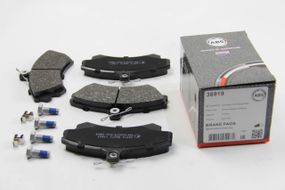 Колодки передні гальмівні Mitsubishi Colt/Volvo S40/V40 1.1-2.0 i/TD 95- (TRW),, ABS (36919)