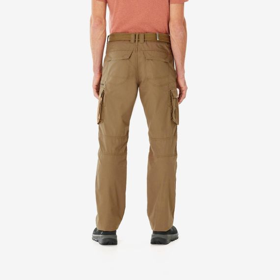 Штани модульні чоловічі Travel 500 для трекінгу коричневі - EU50 UA56 | Зображення 2
