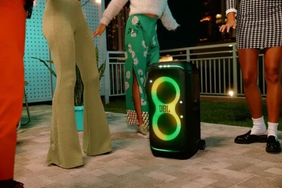 Портативна колонка JBL PartyBox Stage 320 240W RGB Black | Зображення 4