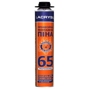 Піна монтажна професійна 65 L 800мл Lacrysil