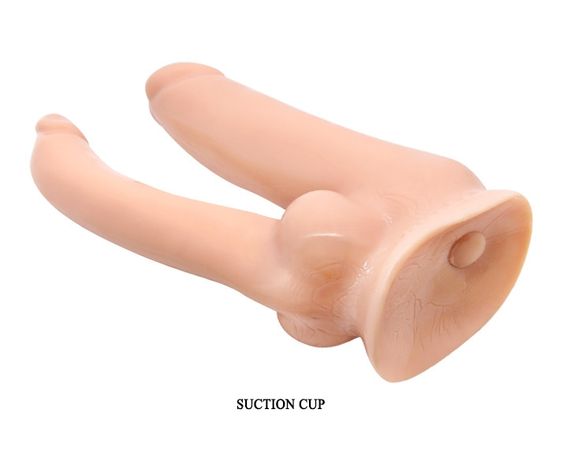 Вібратор вагінально-анальний BAILE - BRAVE HERWITH TWO CUNS, BW-008019Z sexstyle | Зображення 6