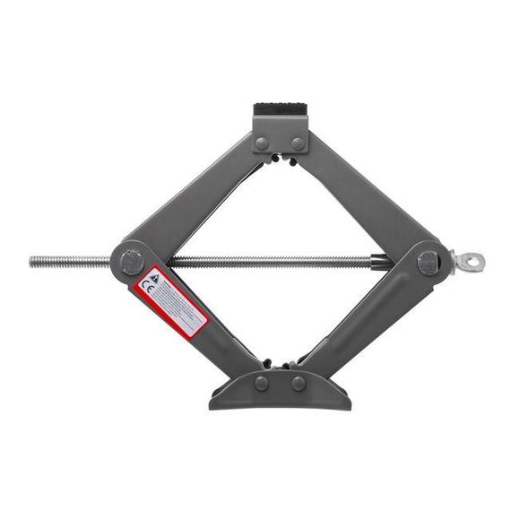 Домкрат механічний ромбоподібний 1,5т., гумовий упор., 90-370 мм INTERTOOL GT0182 | Зображення 2