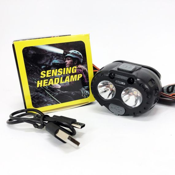 Легкий налобний ліхтар для риболовлі Bailong 666-2 XPL, Ліхтар для рятувальників на голову MZ-79 | Зображення 1