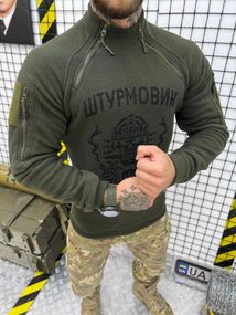 Тактическая флисовка MOTARO  штурмовик олива ВТ7758
