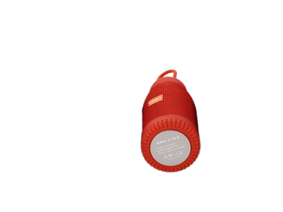 Портативная колонка OKCY A5 аккумуляторная с влагозащитой USB, SD, Bluetooth, FM, AUX красный (Okcy A5_310) | Зображення 3