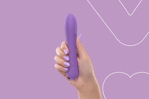 Вибратор с подогревом FairyGasm WowGenie violet, подогрев до 42 °C | Зображення 6