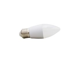 Лампа светодиодная LED E27 8W WW C37