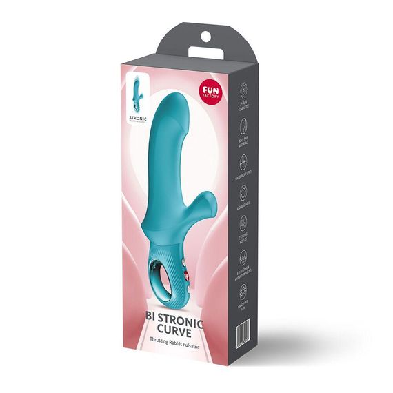 Пульсатор Fun Factory Bi Stronic Curve Aquamarine Sex Aura | Зображення 9