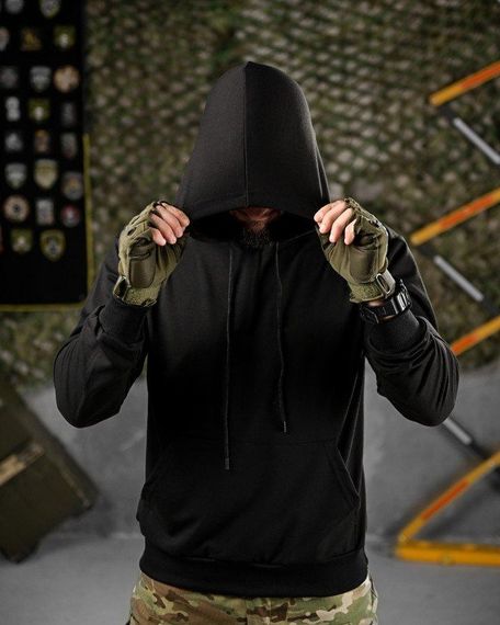 Тактична худі MAKLIN Girl чорна ДЛ7047 | Зображення 3