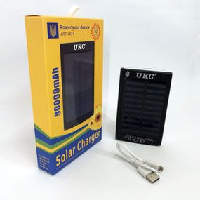 Заряджання Power Bank Solar 90000 mAh / Павербанк для планшета / Заряджання WQ-381 Power Bank