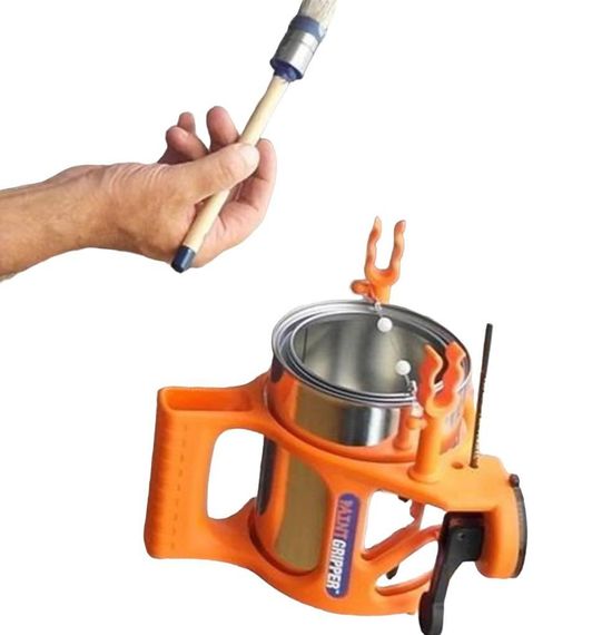Удобный держатель для краски PaintGripper. Легко красить. Крепится к стеклу, металлу. | Зображення 2