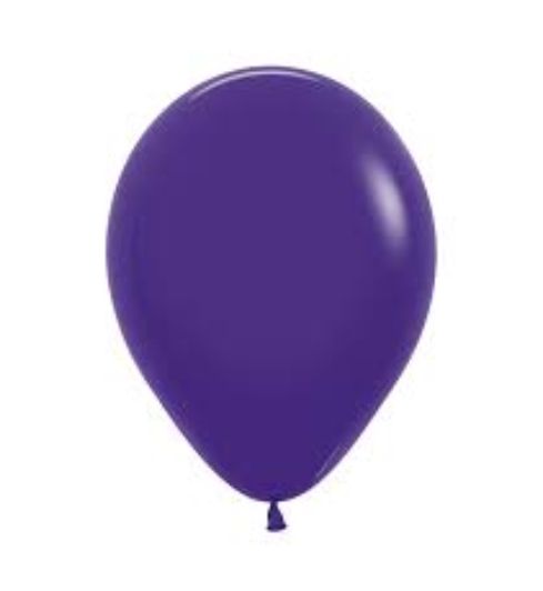 Кульки повітряні 1101-0241 мікс кольорів 10-12" Ціна за 1шт Фіолетовий