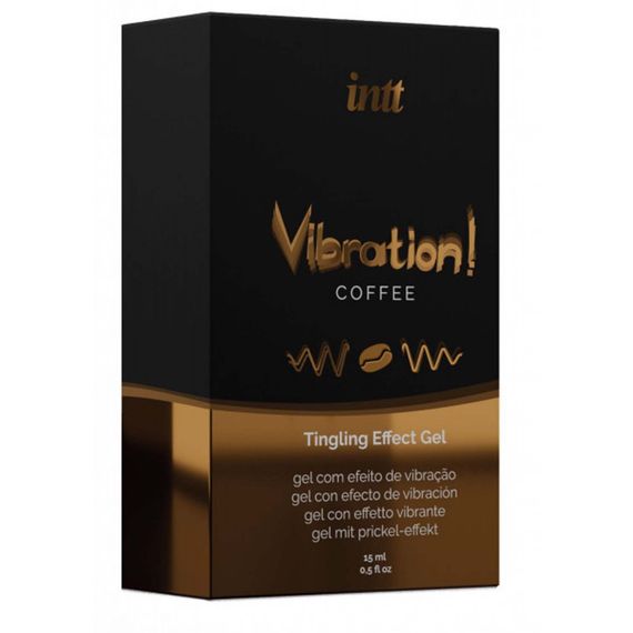 Рідкий вібратор Intt Vibration Coffee 15 мл Sex Aura