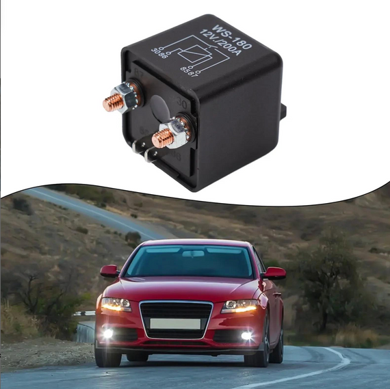 12 В автомобильный аккумуляторный релейный переключатель 4 контакта более 200 А двойной аккумуляторный изолиру