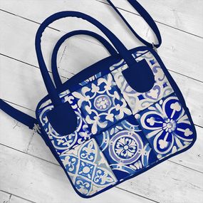 Сумка жіноча Kitto Мозаїка 25x20x9 см (SKI_23S025_SI)