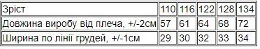 Сукня для дівчинки Носи своє 116 Блакитний (p-10605-114637) | Зображення 2