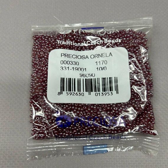 Бісер чеський Preciosa 10/0, колір 96090 - 5 г | Зображення 1