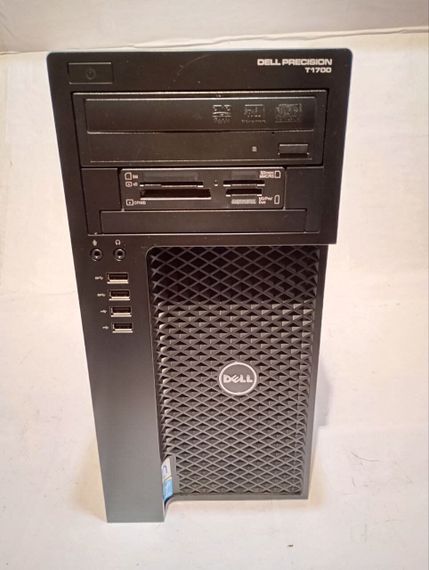 Робоча станція Б-клас Dell Precision T1700 Tower / Intel Core i7-4790 (4 (8) ядра по 3.6 - 4.0 GHz) / 16 GB DDR3 / 256 GB SSD + 500 GB HDD / nVidia Quadro K600, 1 GB DDR3, 128-bit / DVD-RW б/в | Зображення 1
