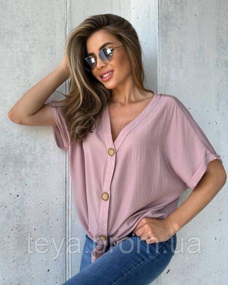 Блуза колір рожевий розмір XXL FI_008274 | Зображення 1