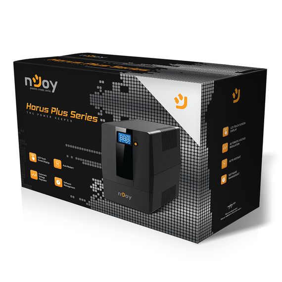 Пристрій безперебійного живлення nJoy Horus Plus 2000VA (PWUP-LI200H1-AZ01B) | Зображення 5