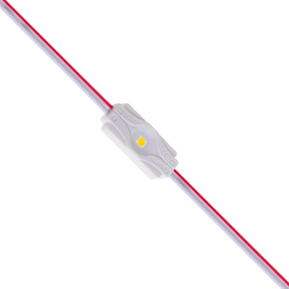 Светодиодный модуль 12V 0.72W SMD 2835 NW IP65 (BY-090/1)