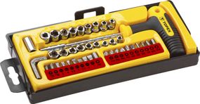 Набір насадок-біт TOPEX та змінні головки з тримачем 41 шт 39D369