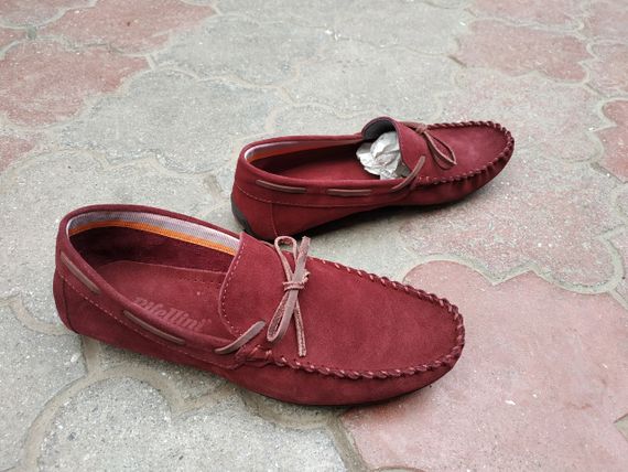 Бордовые мокасины 41 размер. Выбирайте удобную обувь! | Зображення 9