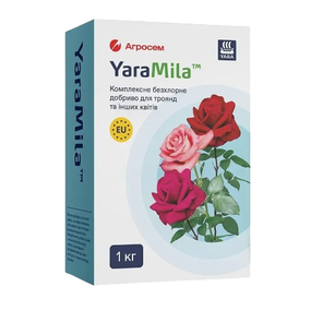 Добриво для троянд та квітучих рослин комплексне безхлорне 1кг Yara Mila
