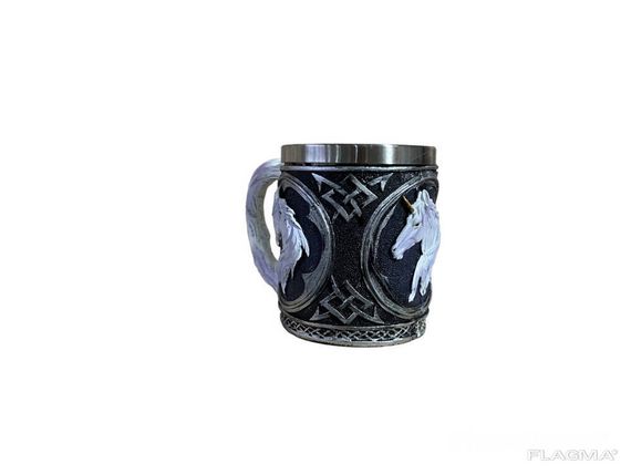 Кружка Чашка 3D Единорог 400ml | Зображення 1
