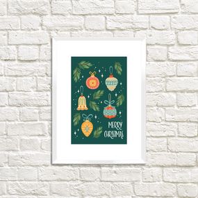 Постер в рамці Marry Christmas 21x30 см (A4)